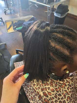 Protective style portfolio work by Sashia Hunter